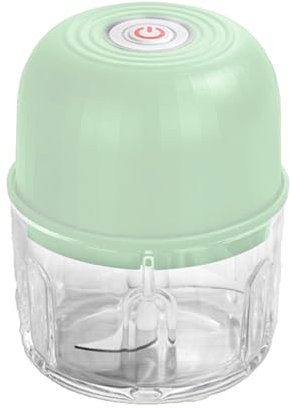 Chopper eléctrico de ajo - procesador de alimentos inalámbricos, picadora de alimentos eléctricos | mina robot de alimentos de alta velocidad, picadora de cebolla portátil 40 W cuchillas de acero