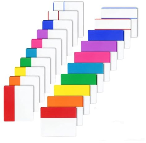 Lot de 400 marqueurs adhésifs en 10 couleurs, marqueurs de page repositionnables pour livres, dossiers et dossiers, classeurs adhésifs inscriptibles – Kit pratique pour le bureau et les études