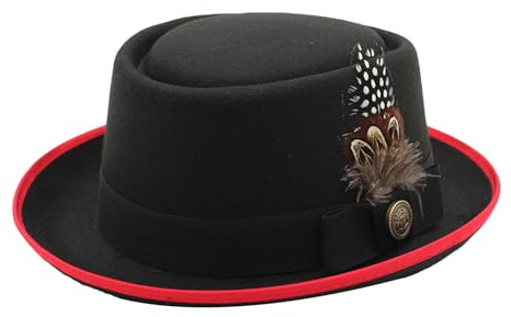 Disfraz de sombrero de Oktoberfest de Melón negro, disfraz bávaro alemán para Oktoberfest, para mujer, con plumas, emblemas multiusos para Oktoberfest