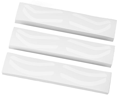 OEBUAFI Självhäftande Stencil för Engångsfärgning Av ögonbryn, Självhäftande Stencil för Precision för ögonbrynsdesign, 150 Stycken