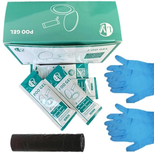 Générique Bärbar toalett dropppulver - 20X absorberande gel