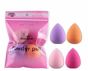 OrdinAry Make-up Foundation Schwamm Puffs Set Wassertropfen Makellose Abdeckschwämme für flüssige Foundation, Cremes und Puder