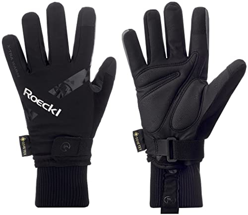 Roeckl Vaduz GTX Winter Fahrrad Handschuhe schwarz 2022: Größe: 7