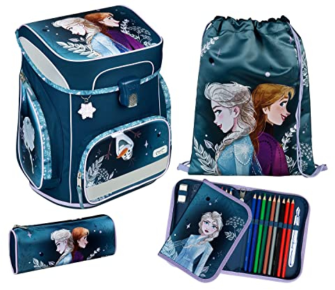 Schulranzenset EasyFit Disney Die Eiskönigin, 5-tlg. (2023)