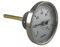 Räucherofen Smoker Thermometer mit Flansch 0-120°C Türeinbau Bitherma Variation 0-120°Grad Fühler lang, variabel