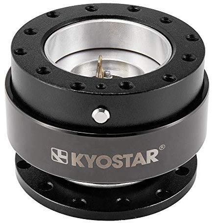 Kyostar Titanium Lenkrad Quick Release Aluminium Nabe Adapter Boss Kit (Black)