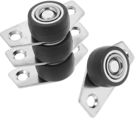 iplusmile 4sets Rotelle Laterali Girevoli Silenziose Tpr Per Mobili Piccoli Ruote Per Vassoi in Legno Rotelle Per Mobili Fai Da Te Adatte Cassetti e Progetti Di Arredamento