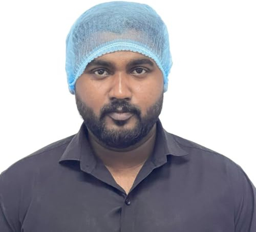 Hygiplas Hair Net, Blue, Pack 50