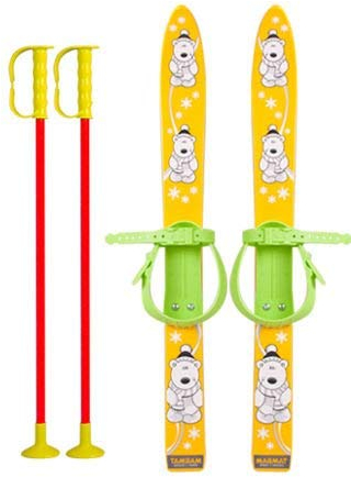 Unbekannt Kinderski Babyski Ski Lernski 70cm 7 Farben für Kinder von rg-vertrieb (Gelb)