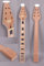 Yinfente E-Gitarrenhals, unlackiert, 22 Bünde für E-Gitarre, Ersatz für Ahornholz, Mahagoni-Holz