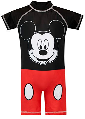 Disney Boys Mickey Mouse Swimsuit Red Age 12 to 18 Months