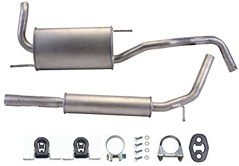 Ferroz Export Ersatz für Auspuffanlage Schalldämpfer VW Polo 6N_2 1.4 16V 75PS 1999-2001 Auspuff