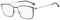 HUGO BOSS BOSS 1197 KU0 MATTE BLUE RUTHENIUM 56/19/145 Herren Brillen