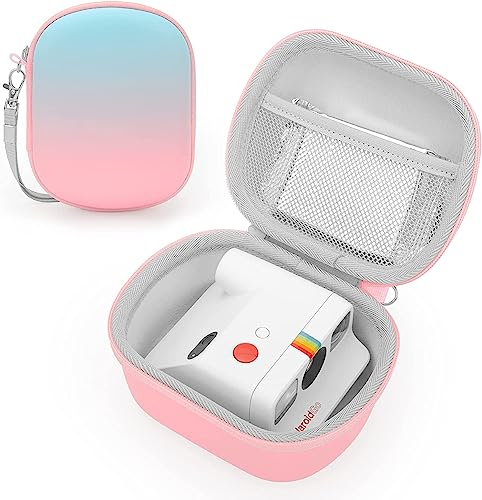 Funda Estuche para Polaroid Go 9035/9071/9070 Cámara Instantánea, Bolso Caja Portátil Rígido (Solo Polaroid Go Funda Gradient)