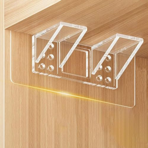 12pcs Soportes para Estantes,200x150mm Escuadras Estanterías,Montaje en Pared Soporte Estantes Triangulares con Tornillos para Cobertizo,Estantes Madera,Tablas Andamio,Estantería Libros (XL-12)