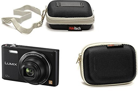 Navitech Black Hard Protective Case Cover Pouch Compatible with The Kodak PixPro FZ101
