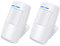AGSHOME Detectores de Movimiento (2Pack), Necesita Trabajar con Nuestro Sistema de Alarma de Seguridad para el hogar Inteligente, HUB Necesario.