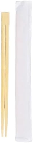 H & Co Disposable Bamboo Chopsticks, 21cm - 50 Pairs, Durable, Lightweight, Eco-Friendly - Smooth Finish for Home & Restaurant Use