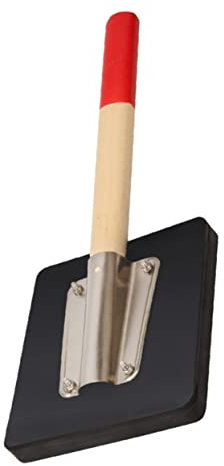 DIYEAH Rubber Mallet with Wooden Handle for Tiles Paving Clapper Board, Comfortable Non-Slip Grip Hammers Tools, Flattening Rubber Tiling Tool for Tiles Paving Construction