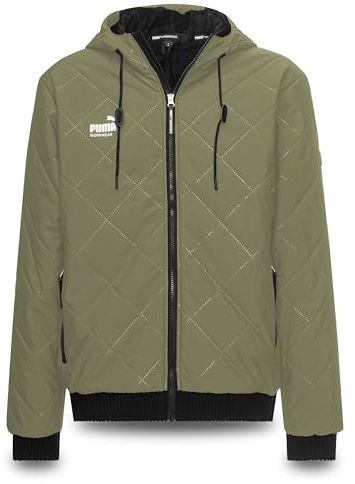 PUMA WORK WEAR Chaqueta de Trabajo con Capucha - Chaqueta de Invierno - Aislante Transpirable y Repelente al Agua