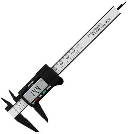 Digital Bromsok, Digital skjutmått med hög precision 150 mm - LCD Elektronisk Vernier-mätare Slitstarkt mikrometerverktyg förvaringslåda for mätningar(1#)