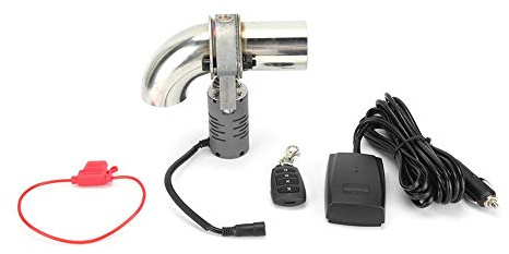 Valvola di scarico, 50mM 2 pollici universale in acciaio inox valvola di scarico elettrico marmitta valvola del tubo di ritaglio con accessori auto telecomando