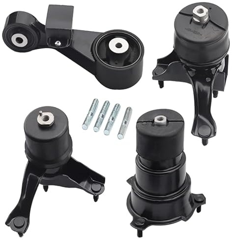 Engine Motor and Transmission Mount Kit Compatible with 2012-2017 Camry 2.5L Automatic Transmission , Replace OE 123720H090 123630V031 123620V060 123610V060 A72004HY A62081 A4288 A62062 Set of 4