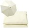 WOGTITYI Sonnenschirm Ersatzbezug Bespannung Mit 200cm 270cm 300cm 6 Streben/8 Streben, Gartenschirm Ersatzabdeckung, Für Hof, Garten, Strand, Pool(Stärke:White,Size:3.0m-8Streben)