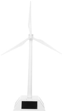 SUPVOX Modèle De Moulin à Vent Solaire Plastique Kit Éolienne à Assembler Décoration De Bureau Jouet Éducatif pour Énergie Solaire