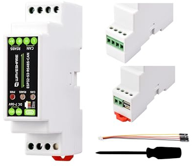 Scheda di controllo industriale ESP32-S3 con interfacce di comunicazione RS485 e CAN, supporta Wi-Fi/Bluetooth, migliore per moduli Modbus RS485 o dispositivi CAN, circuiti di protezione integrati