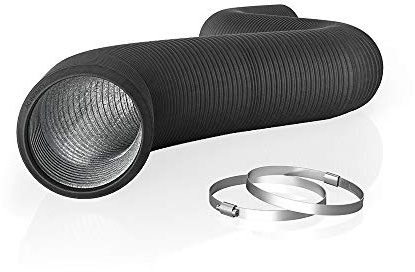 AC Infinity Flexible 6-Inch Aluminum Ducting, Heavy-Duty Four-Layer Protection, 25-Feet Long for Heating Cooling Ventilation and Exhaust