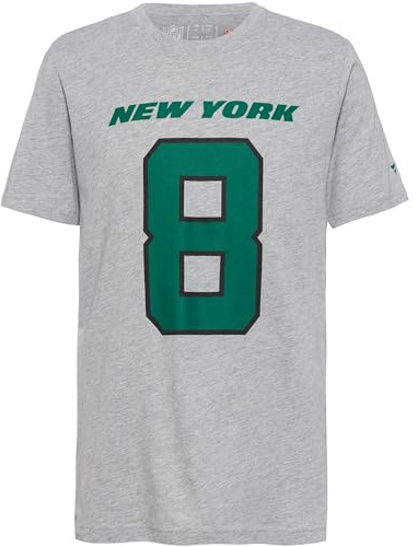 Fanatics Fanshirt för män, Aaron Rodgers New York Jets, GRÅ, M