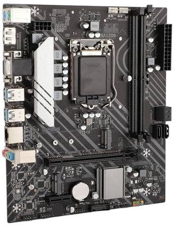 Z490 Gaming Motherboard, ATX Motherboard with Dual DDR4 Memory, M.2 Slot, 1000Mbps LAN for LGA1200 Socket, Supports 10th, 11th Gen Core, Pentium Gold, Celeron Processors