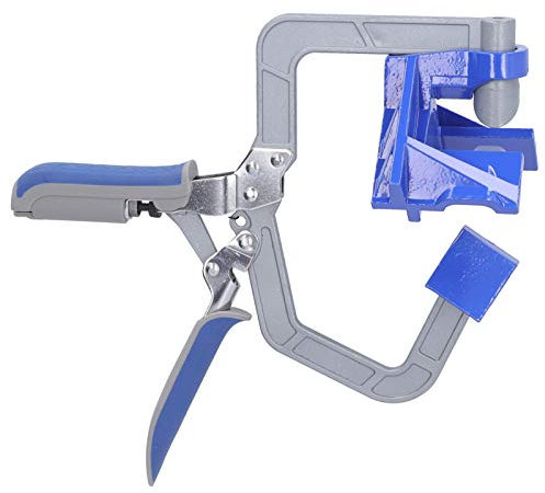 Pince à Angle Droit, Outil de Fixation de Poinçon de Fixation de Coin à 90 Degrés, Outil de Serrage Multifonction adapté au Soudage à la à Bois et à la Fixation du Bois