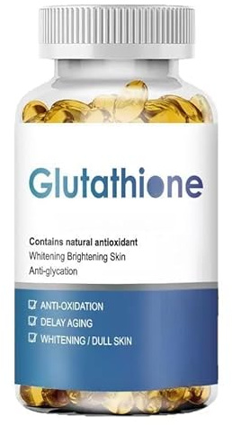 Glutation - för energi, hud, detox, immunförsvar och mental klarhet - icke-GMO, glutenfri, vegan