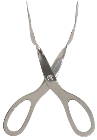 Pinza de Acero Inoxidable para Alimentos 1 Pieza Plata