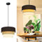 Depuley LED Hängeleuchte Höhenverstellbar Trommel, Pendelleuchte Nordic 3 Schichten, E27 Lampenfassung, Hängelampe Esszimmer, Esstischlampe Deckenlampe für Schlafzimmer Küchen Balkon Wohnzimmer