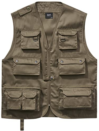 Brandit Hunting Vest, Farbe: olive, Größe: L