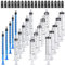 20Pack 1ml / 3ml / 5ml / 10ml Syringe Without Needle - Small Plastic Syringes Sterile Packed with Cap for Lab Medicine Student Measuring Liquid and Pet Dog Cat Baby Feeding Oral Colostrum