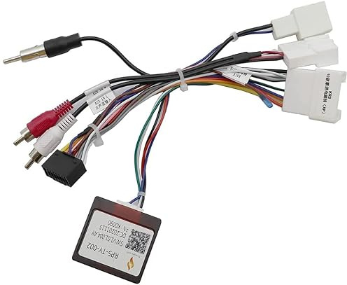 Strpump 16pin Compatible for Toyota Camry Prado RAV4 Sienna Tacoma Tundra Sequoia 4 Runner w/JBL Amplifier Car Stereo Radio Power Harness Cable Wire Adapter fit for aftermarket Android GPS Navigation