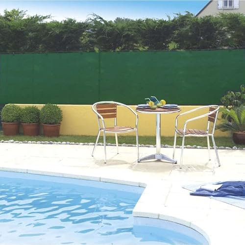 RETELANDIA L'OUTLET DELLE RECINZIONI Rete Ombreggiante Plusnet Verde Privacy Frangivista 95% Rotolo Telo per Recinzione Esterno Copertura Oscurante Ombra per Giardino Terrazzo