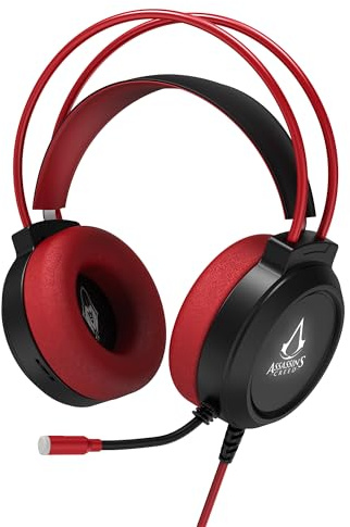 Freaks and Geeks Ubisoft - Assassin's Creed - Kabelgebundenes Gaming-Headset für PC/Xbox One/SeriesX/S/PS4/PS5/Switch