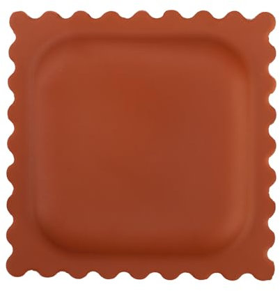 Repose Cuillère à Chaleur de Cuisine Porte Cuillère en Forme de Ravioli Repose CuillèRe Cuisine en Silicone Accessoires de Cuisine sympas et Mignons Pour La Cuisine La Maison La Salle à Manger Brun