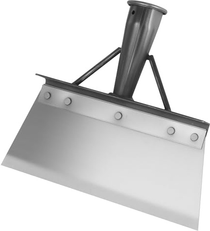23 cm multifunktionell rengöringsspade, trädgårdsspade, manganstål, klösträd för att ta bort gräs och mossa snögruva