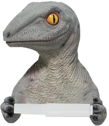 Servitore di penalità igienico Wall Dish-Dinosaur Holagienic Carrier | Casa -news -in -law Supporto carta igienica per l'organizzatore di hotel al ristorante Home Office a casa