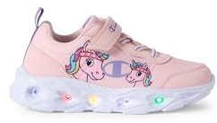 Champion Low Shoes, Funfair Print, Scarpe da Ginnastica Unisex per Bambini, Rosa Chiaro, 42