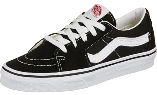 Vans Damen UA SK8-Low Schuhe Black/True White, 38