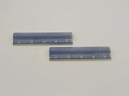 Ceramica Monica Torello 20x5 cm Spessore 1 cm Art. 35663 Semilucido Blu Rivestimento Piastrelle Bagno Cucina 5 Pezzi