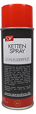 SDV Chemie Kettenspray 3X 400ml transparent Motorrad O-Ring Haftschmiermittel Fett Chain Kettenschmierstoff