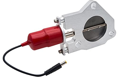 TOTMOX Valvola di controllo di scarico elettrico universale da 2,0 / 50 mm, motore della valvola di taglio, valvola del sistema di scarico con telecomando elettrico